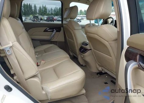 2012 Acura Mdx Technology Package z USA, uszkodzony, nr VIN 2HNYD2H34CH540933